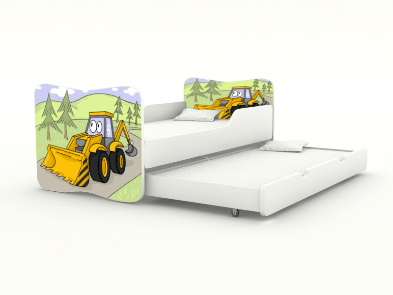 Becks posteľ s výsuvným lôžkom Digger BLM